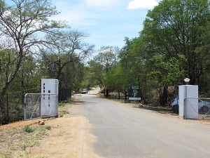 Entrance to Shingwedzi Camp